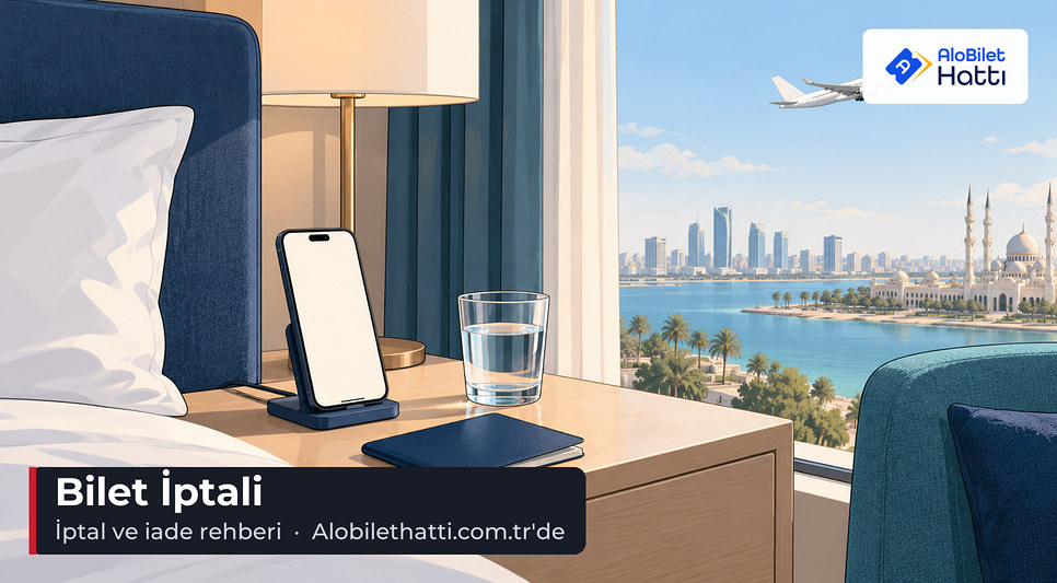 Masada telefon şarj ediliyor, yanında pasaport
