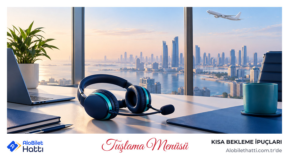 Şehir manzaralı ofis ve kulaklık