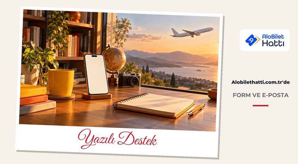 Kitaplık önünde masa ve telefon