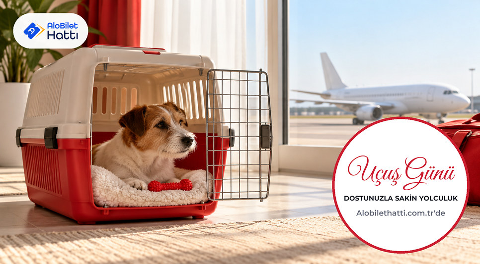 Kafes içinde köpek ve oyuncak