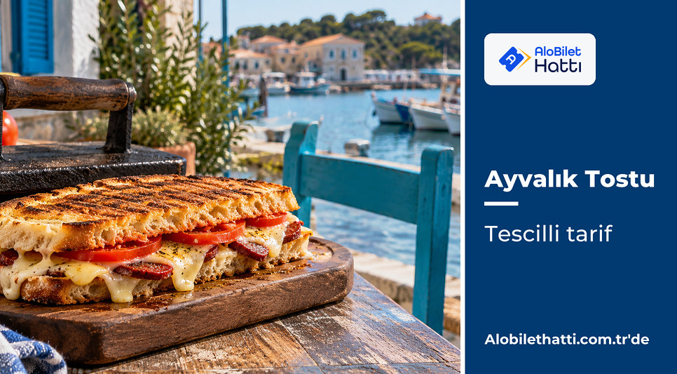 Döküm tost makinesinde pişmiş sucuklu kaşarlı tost ve ince domates dilimleri