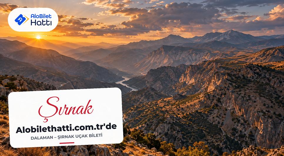 Şırnak yöresinde derin vadiler ve sıra sıra yükselen sarp dağlar